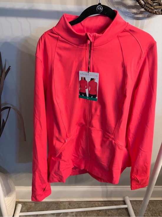 Spyder Tops - NWT ✨ Spyder Women's Hot Pink Full-Zip Active Jacket -XL